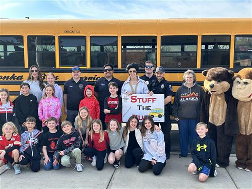 Westonka Schools 'Stuff the Bus' for Westonka Food Shelf